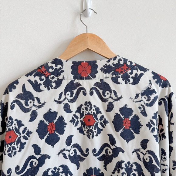 New! ANTHROPOLOGIE • Eleanor Kimono Jacket in Orange Morif - Picture 9 of 14